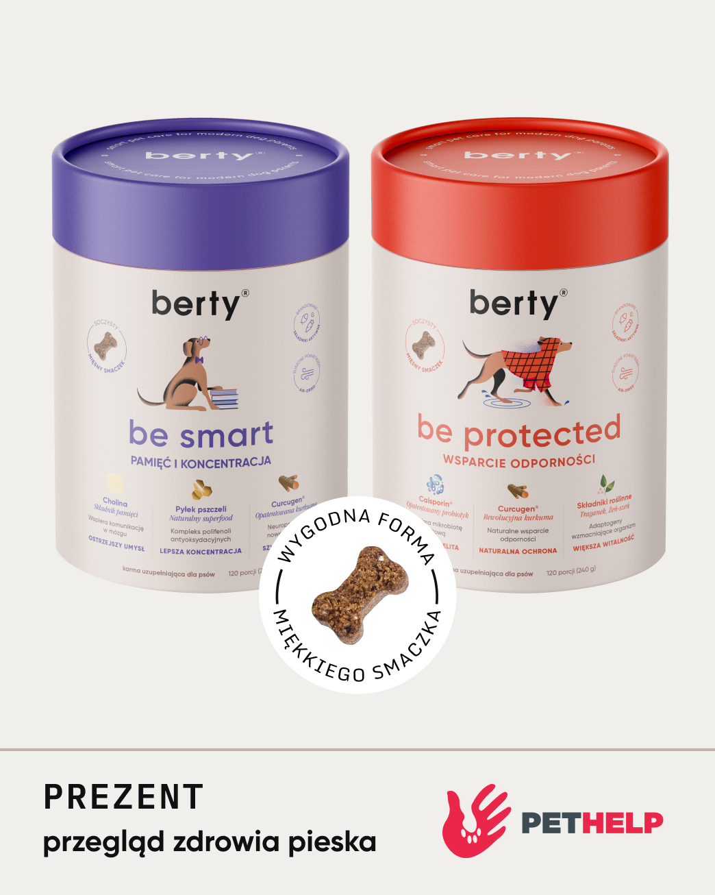 Be smart & Be protected = wsparcie dla młodych psów