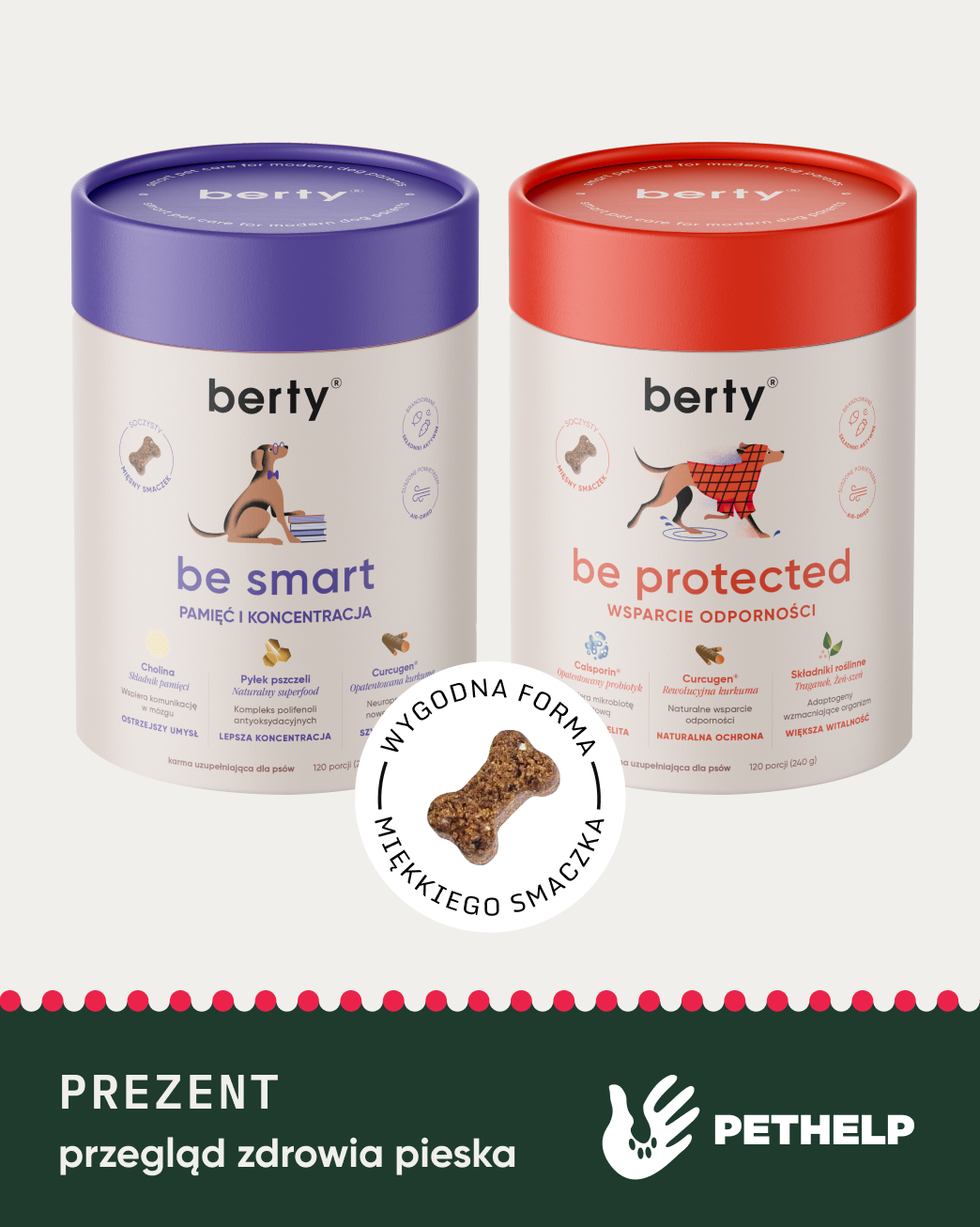 Be smart & Be protected = wsparcie dla młodych psów