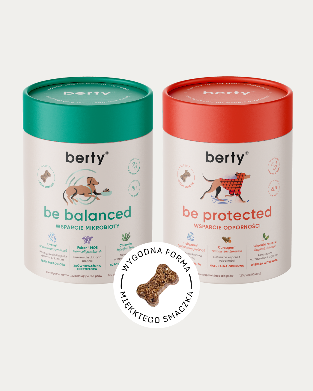 Be protected & Be balanced = kompleksowe wsparcie odporności wszystkich psów