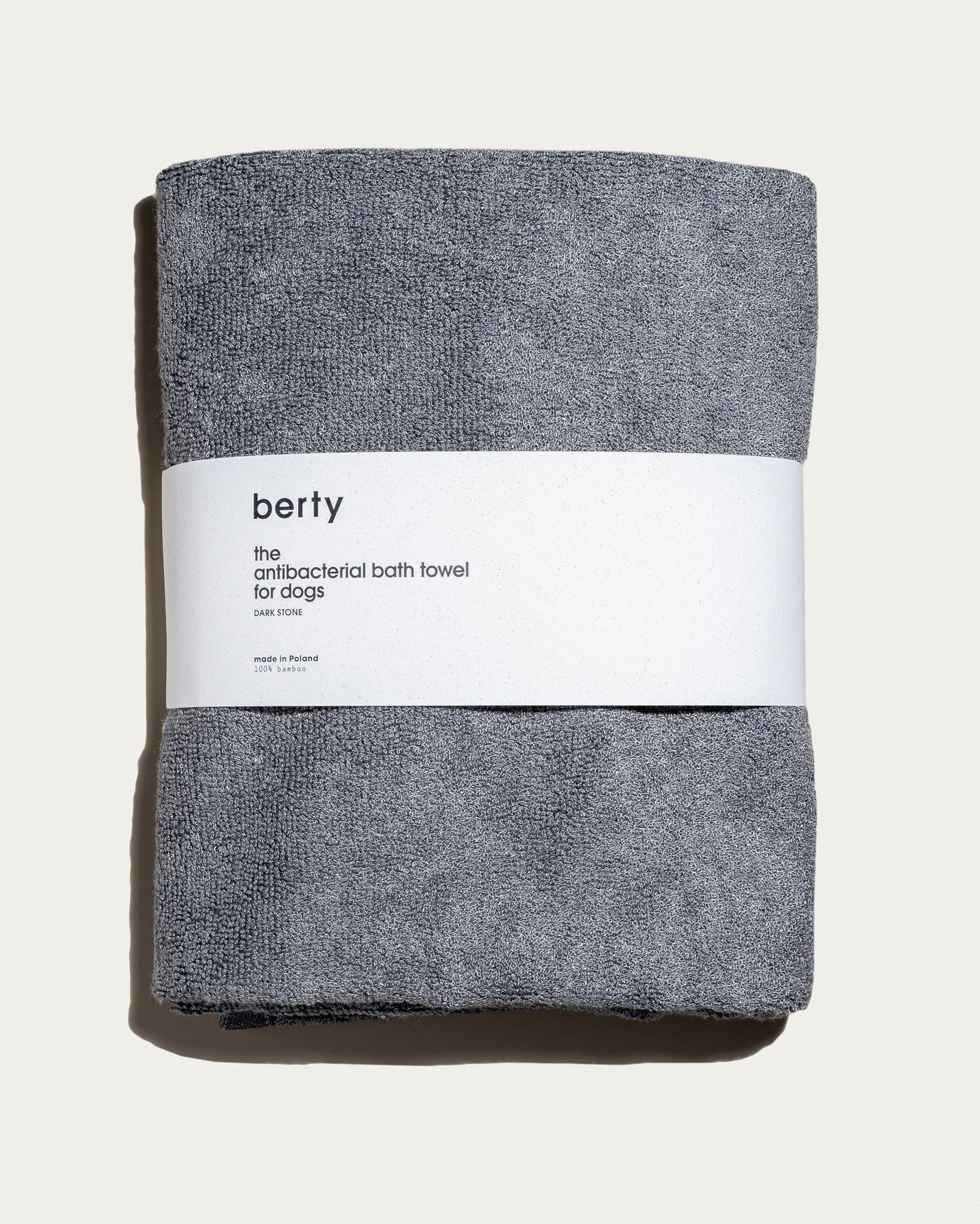 the antibacterial bath towel for dogs - berty