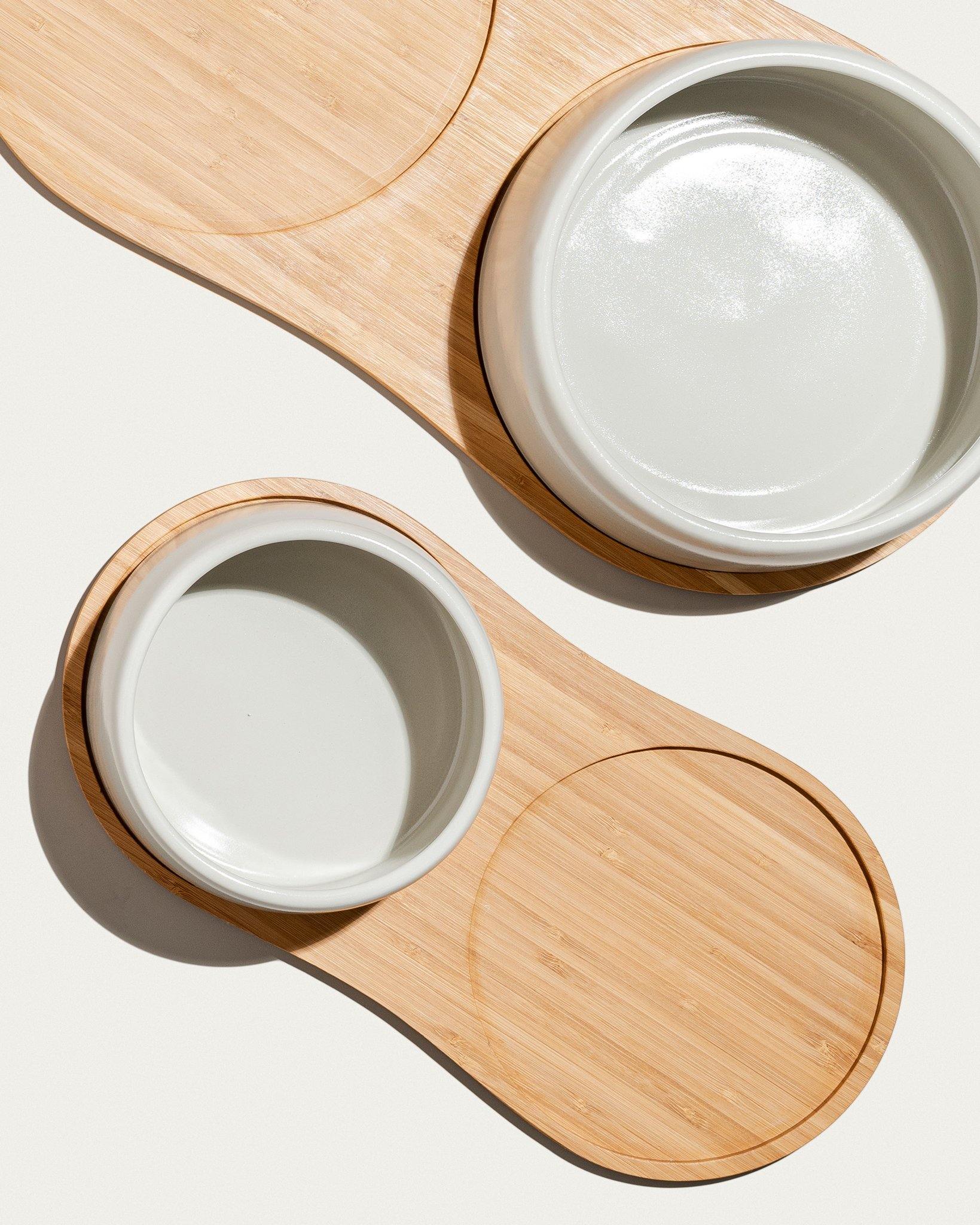 the dining set - bowls & tray set | oyster - berty