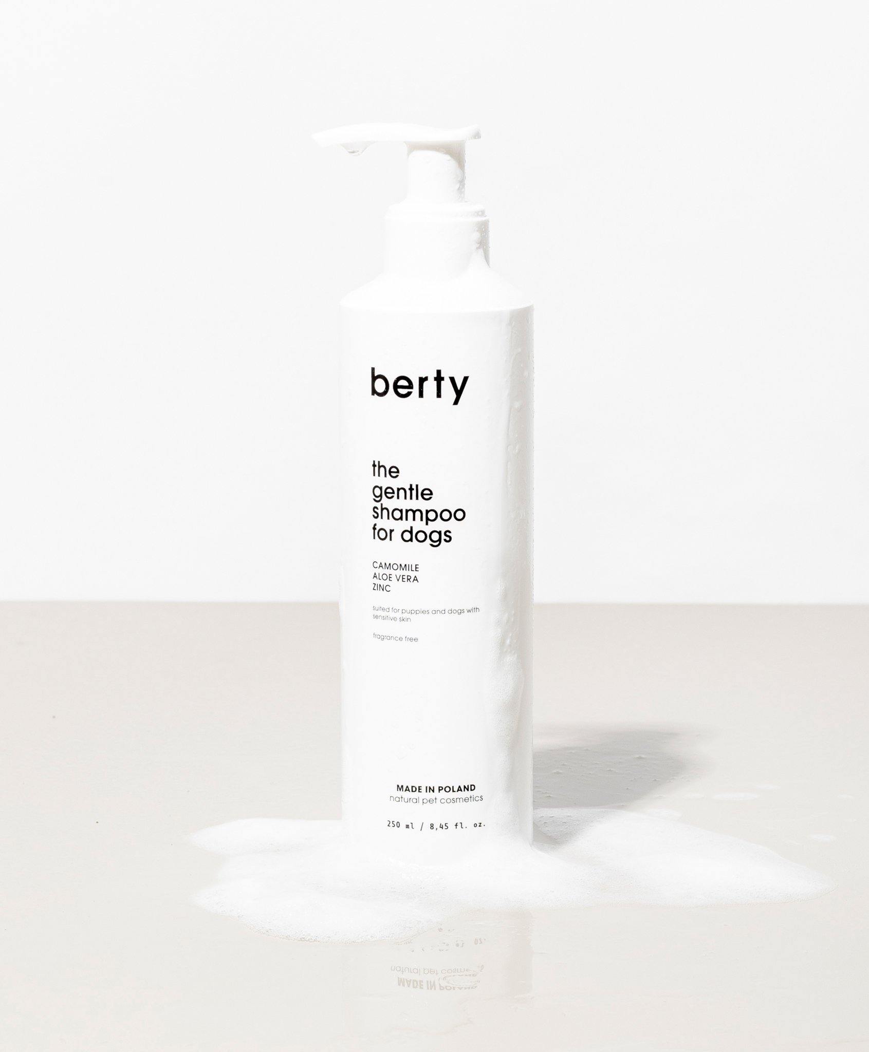 the gentle shampoo for dogs - berty