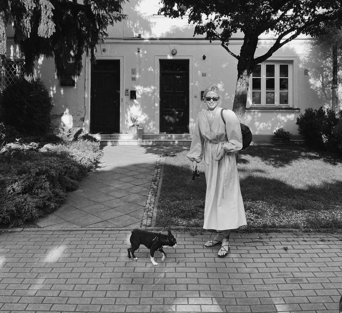 Stylowa psia mama alarmuje! Yanina Trapachka dla Berty