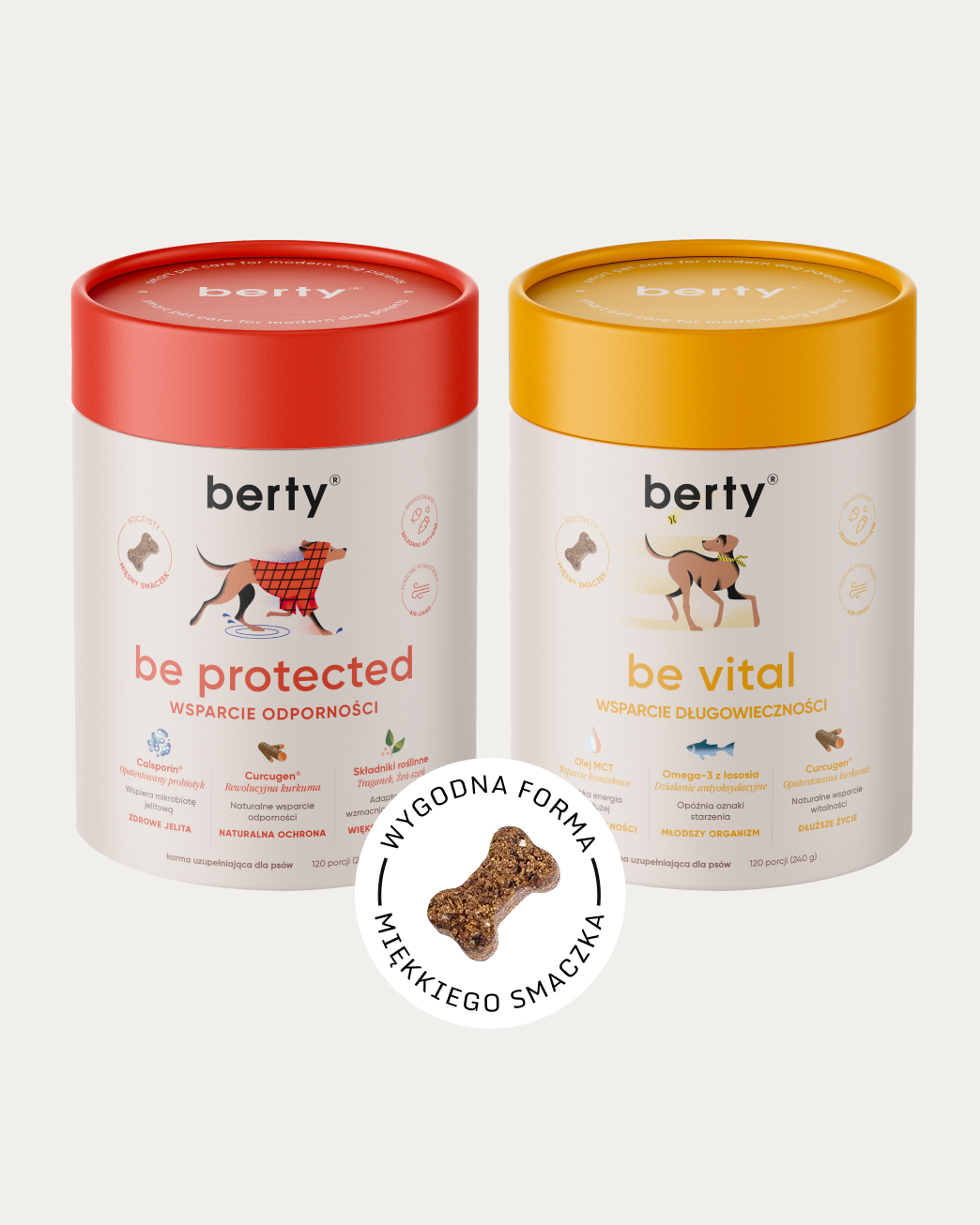 Be protected & Be vital = wsparcie odporności dla psów w wieku 5+