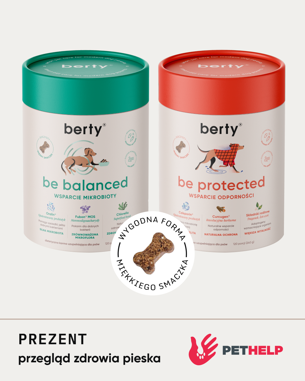 Be protected & Be balanced = kompleksowe wsparcie odporności wszystkich psów