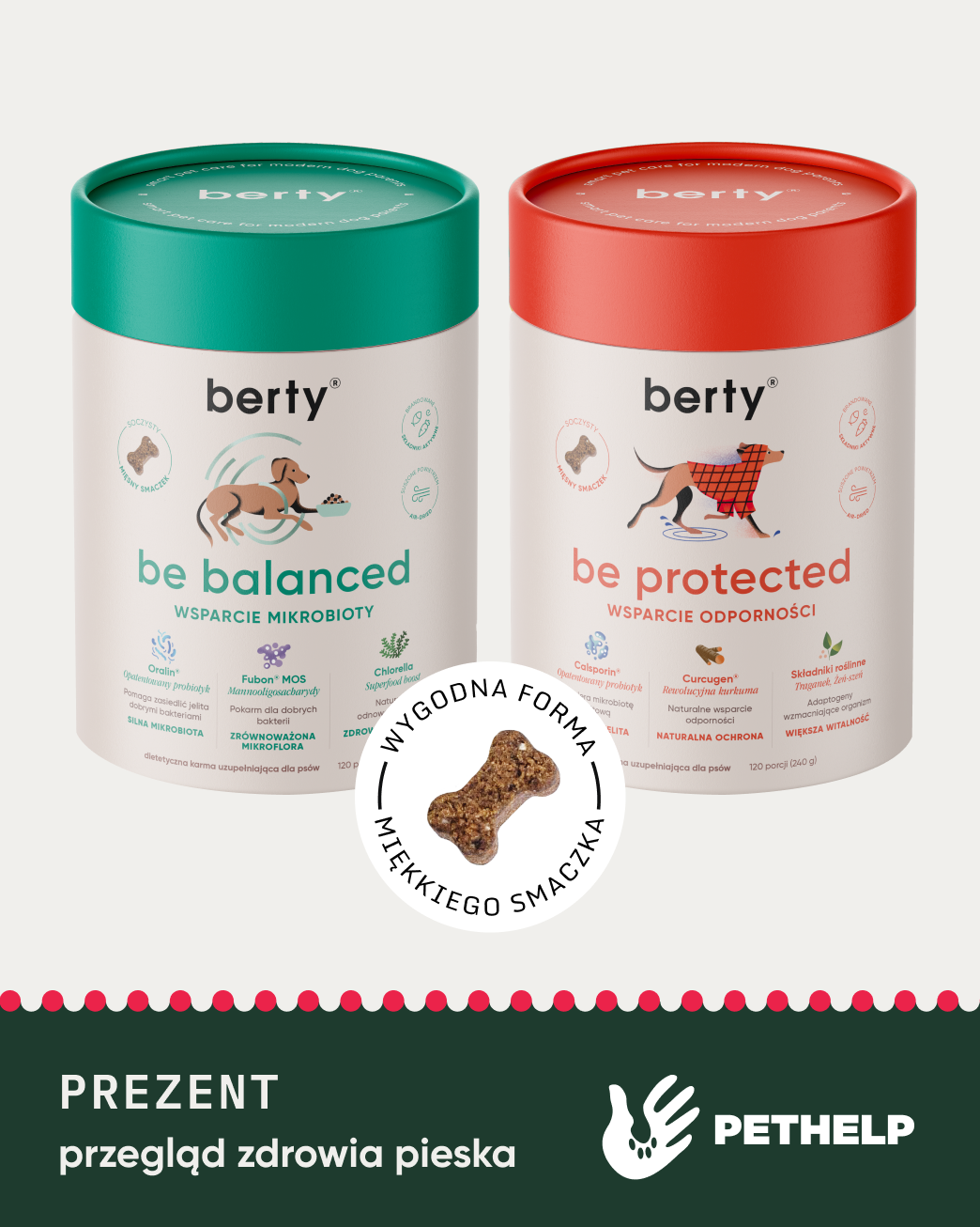 Be protected & Be balanced = kompleksowe wsparcie odporności wszystkich psów