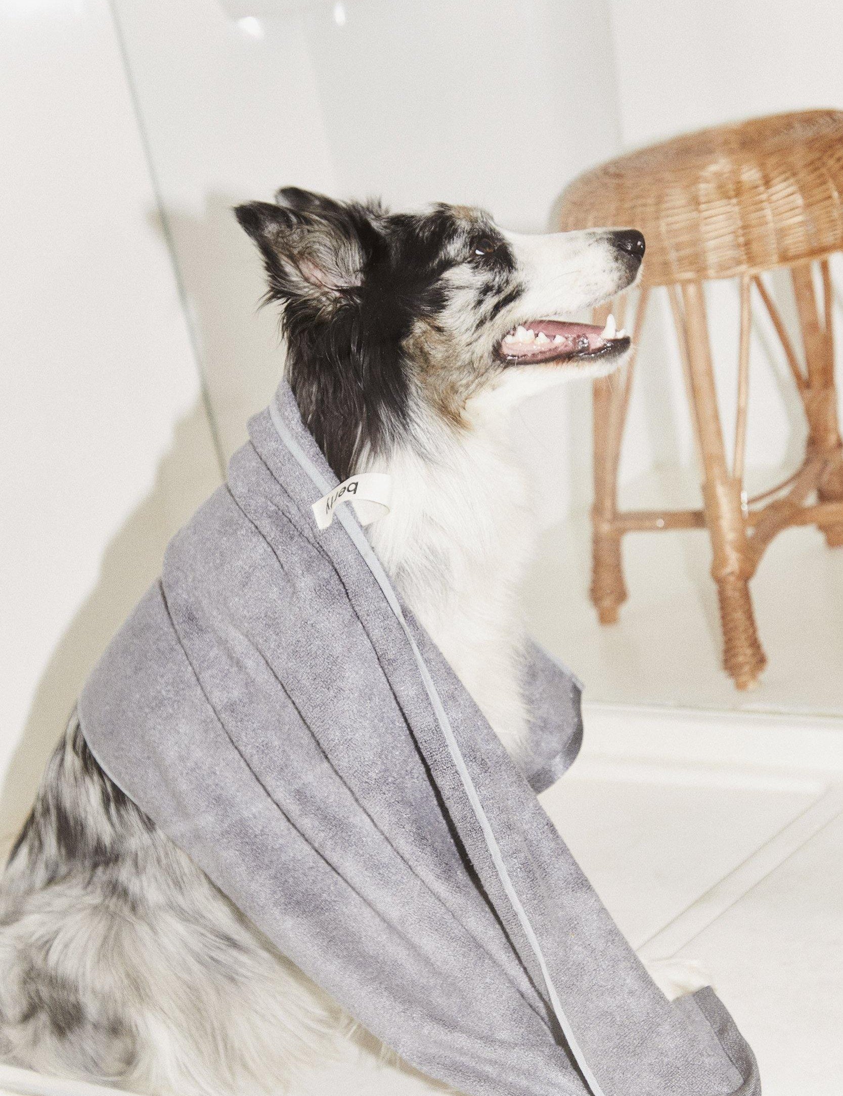 the antibacterial bath towel for dogs - berty