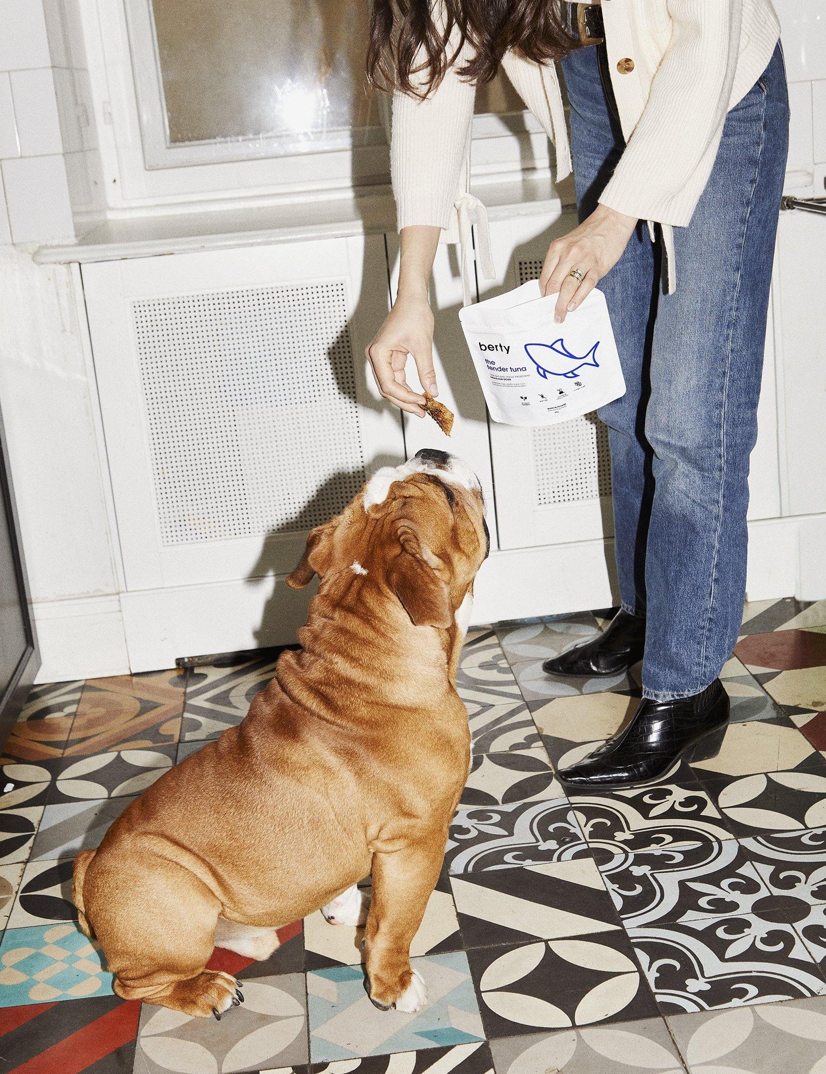 the tender tuna - treats for dogs - berty