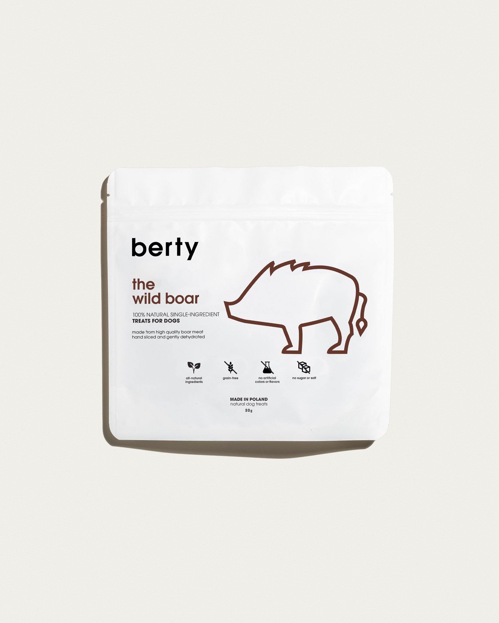 the wild boar - treats for dogs - berty