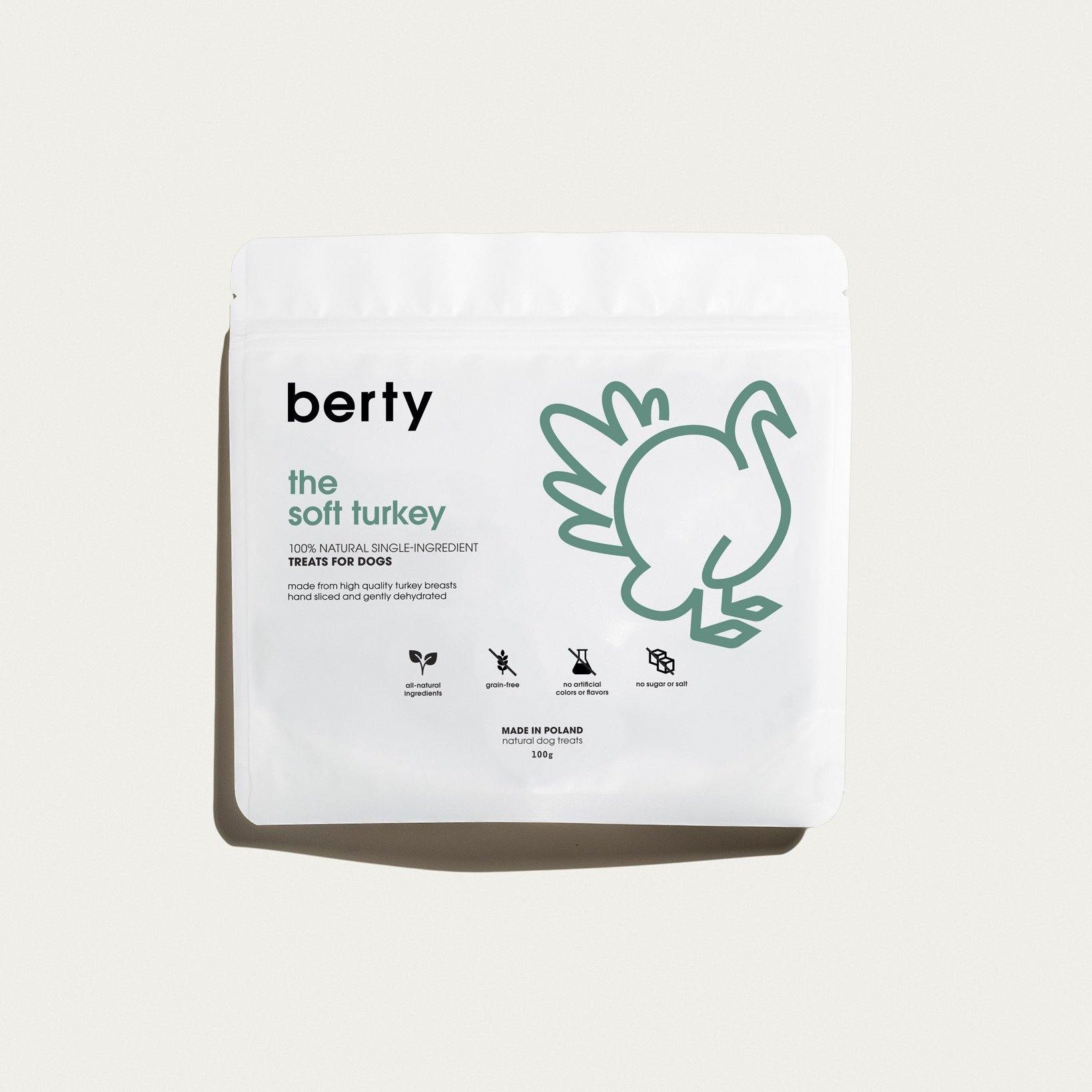 the soft turkey - treats for dogs - berty