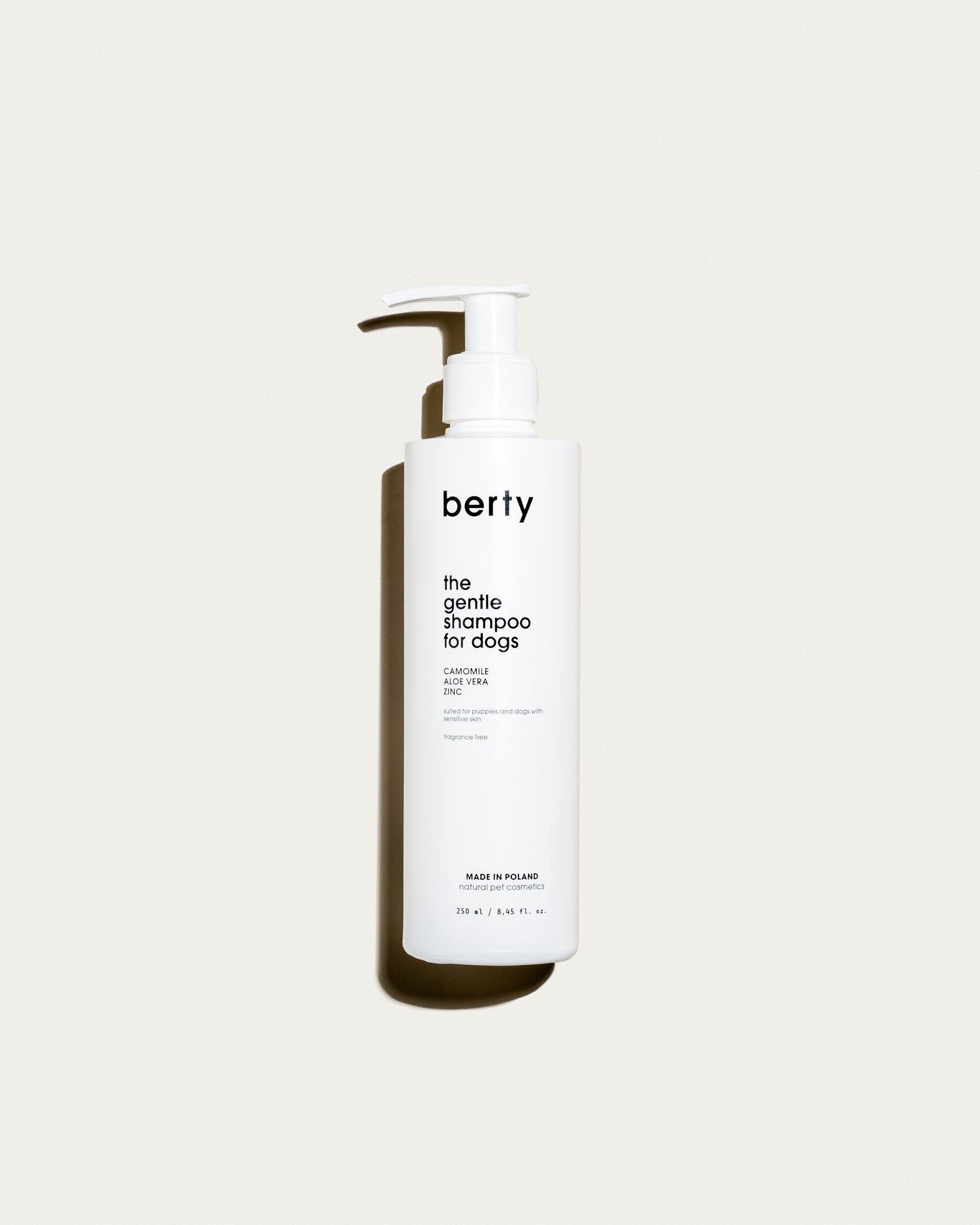 the gentle shampoo for dogs - berty