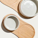 the dining set - bowls & tray set | oyster - berty
