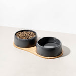 the dining set - bowls & tray set | dark stone - berty