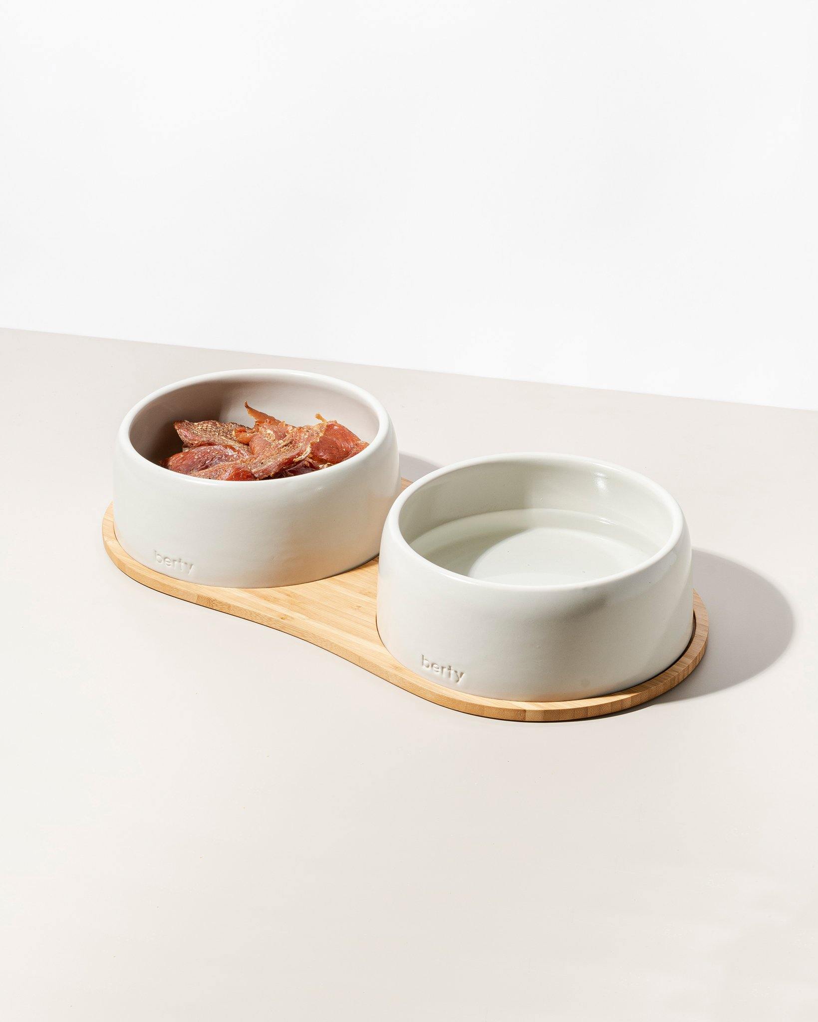 the dining set - bowls & tray set | oyster - berty