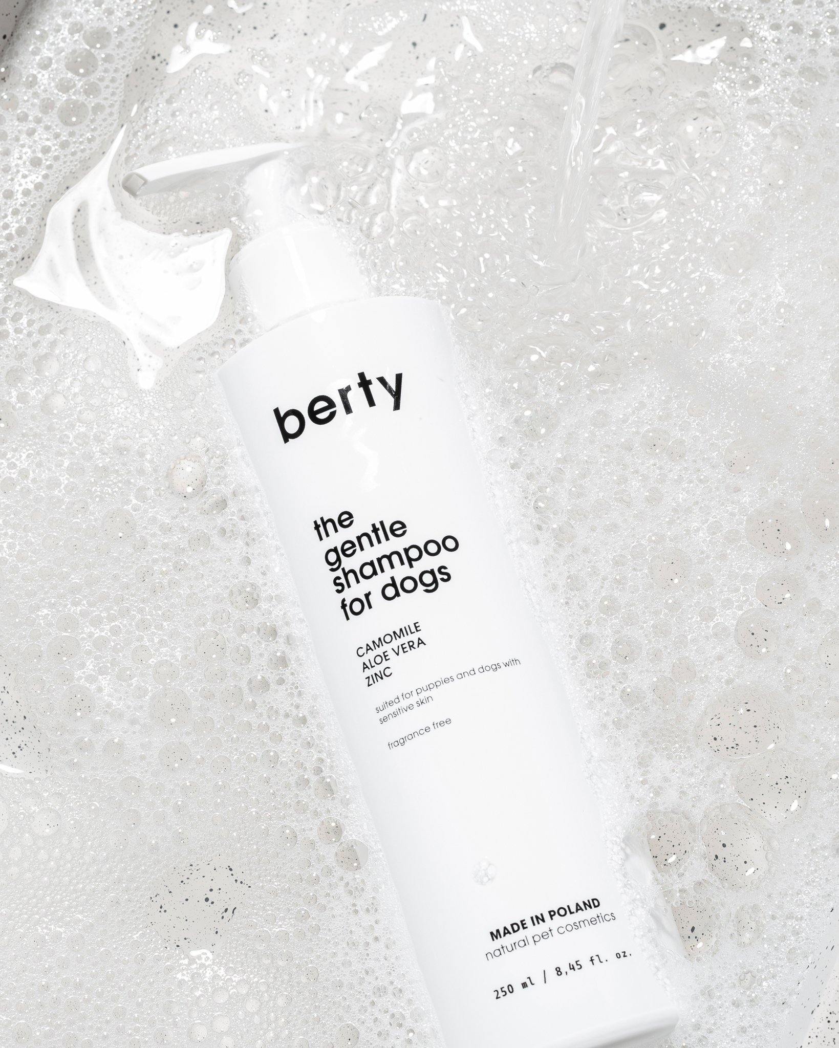 the gentle shampoo for dogs - berty